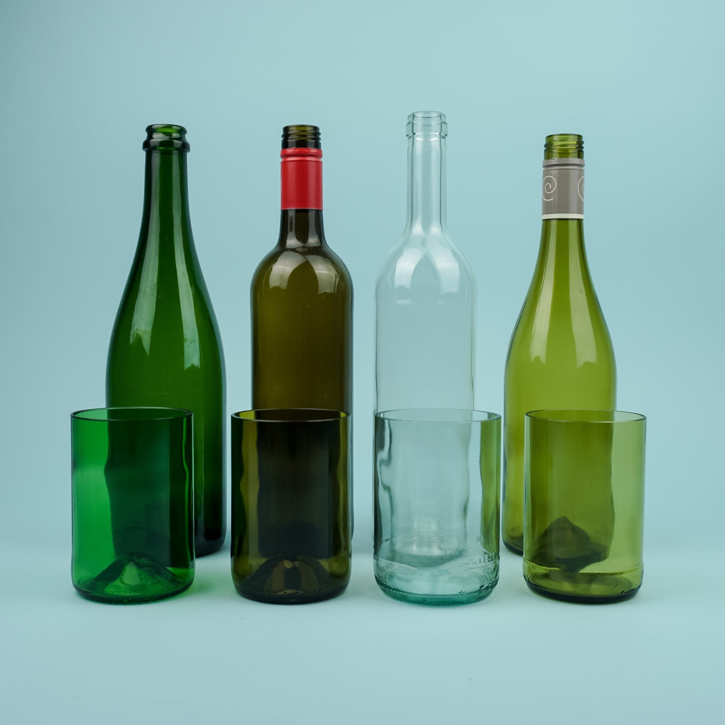 GERECYCLEERDE DRINKGLAZEN